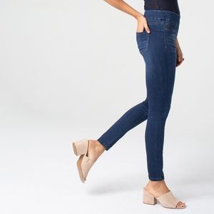 Liverpool Sienna Leggings Dark Wash Size 6